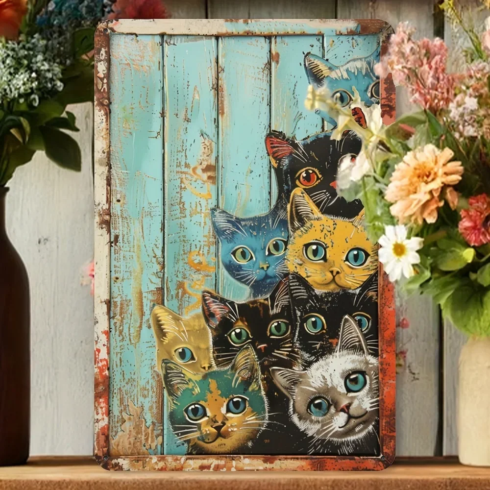 Home Bathroom Signs - 1pc 20x30cm Iron Metal Sign Vintage