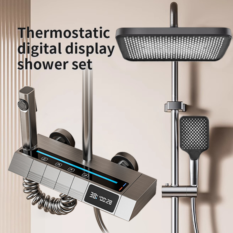 Home For Bathroom - Constant temperature digital piano shower head