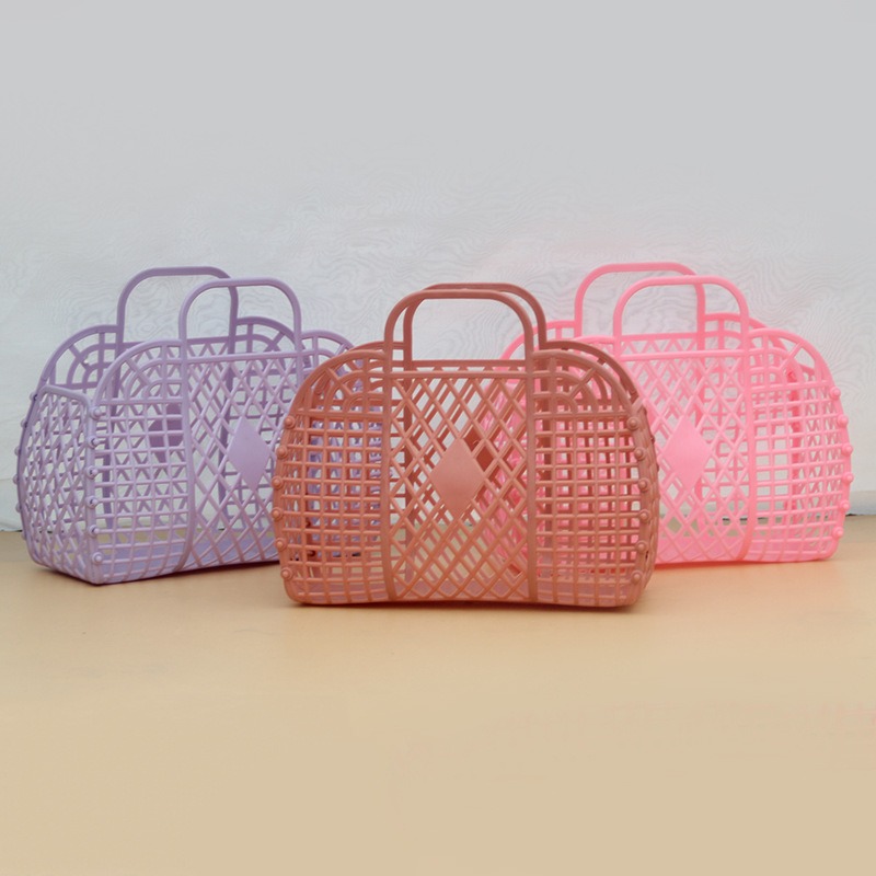 Home Bath - Detachable Shower Basket Plastic Bath Jelly