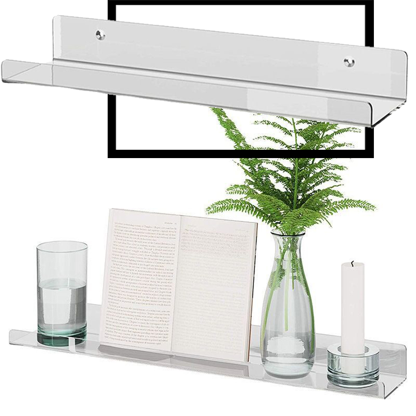 Zara Home Bathroom Accessories - Trong Suốt Acrylic Lưu Trữ Giá