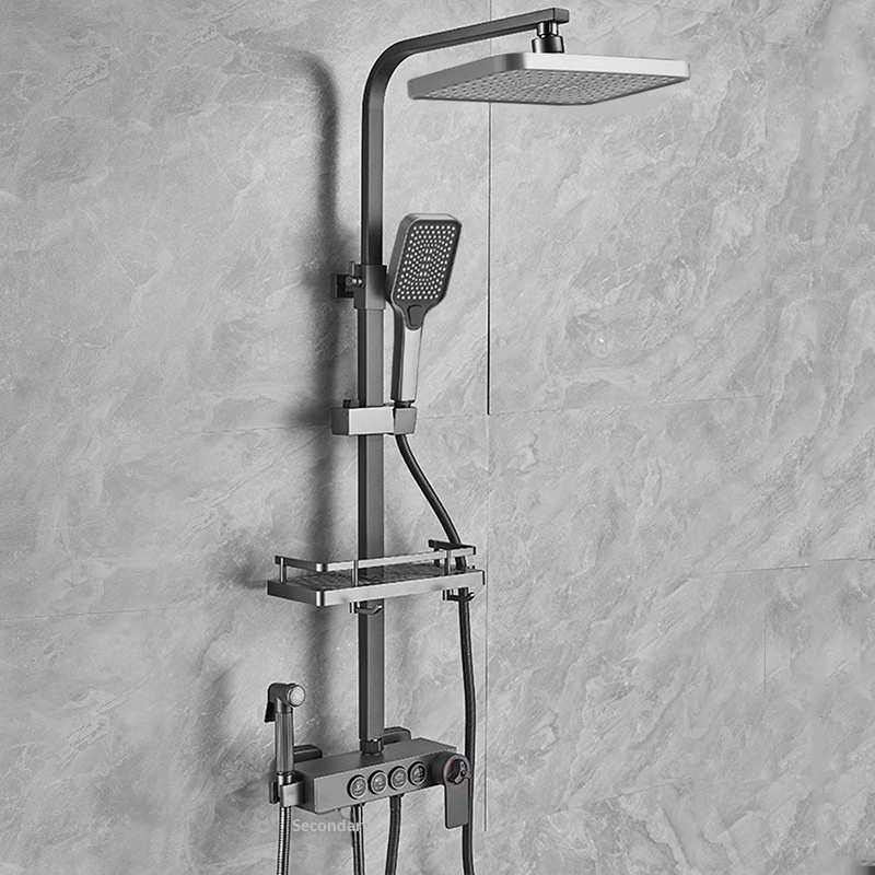 Home Bath - Stainless Steel Shower Set Anti Calc