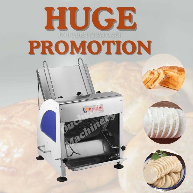 Home Kitchen & Bathroom - Automatic Toast Slicing Machine | Adjustable