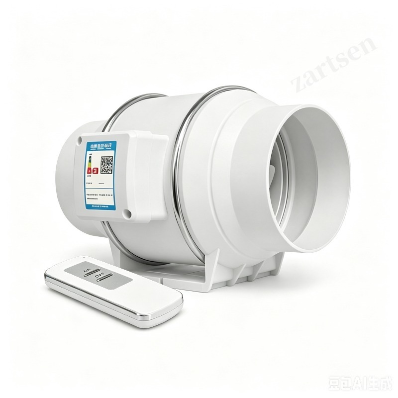Home Bathroom Extractor Fan - Exhaust Fan Home Silent Inline Pipe