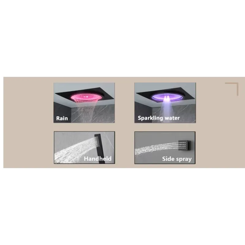 Smart LED Shower Set Bathroom  - đánh giá và giá Home For Bathroom
