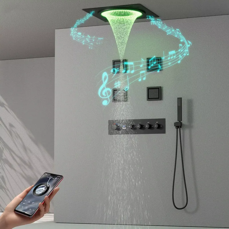 Smart LED Shower Set Bathroom  - đánh giá và giá Home For Bathroom