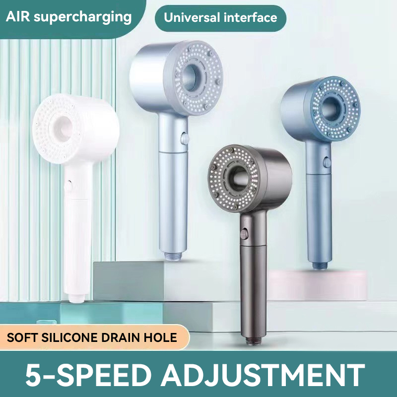 5 Modes Shower Head High Press - đánh giá và giá Home Bathroom Upgrades