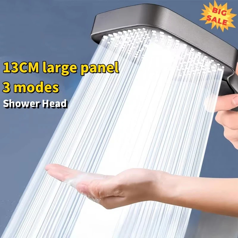 Large Panel Shower Head 13cm H - đánh giá và giá Home Bathroom Upgrades