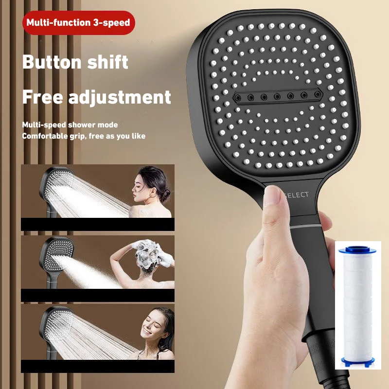 Large Panel Shower Head 13cm H - đánh giá và giá Home Bathroom Upgrades
