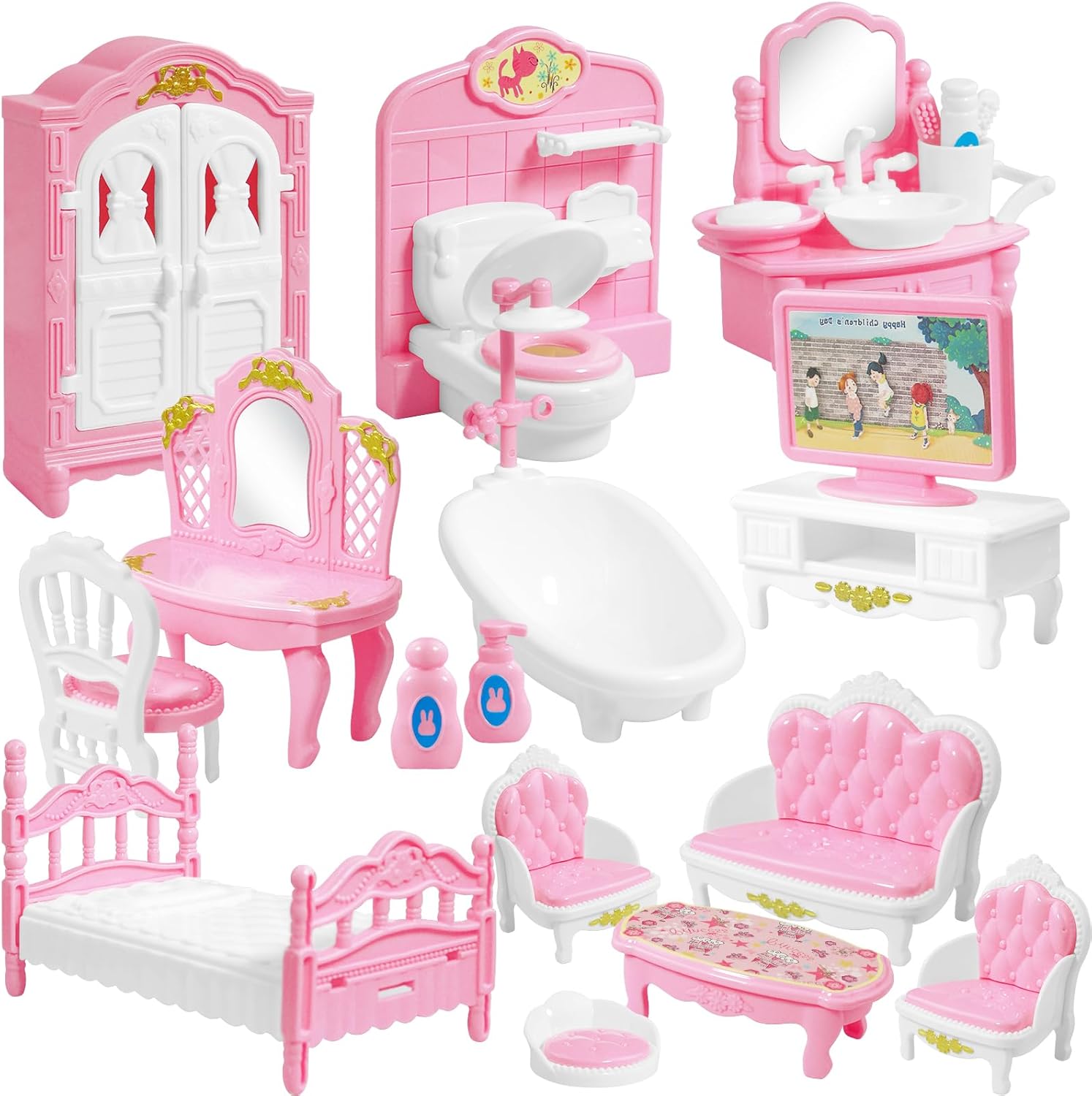 Dollhouse Furniture Set Access - đánh giá và giá Zara Home Bathroom Accessories
