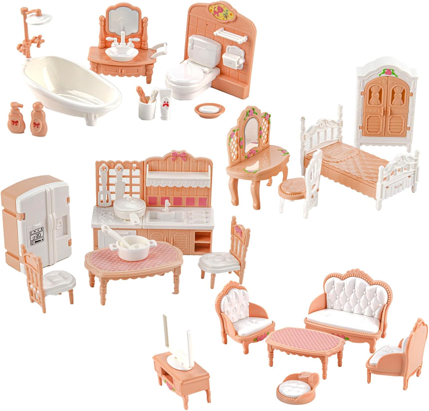 Dollhouse Furniture Set Access - đánh giá và giá Zara Home Bathroom Accessories