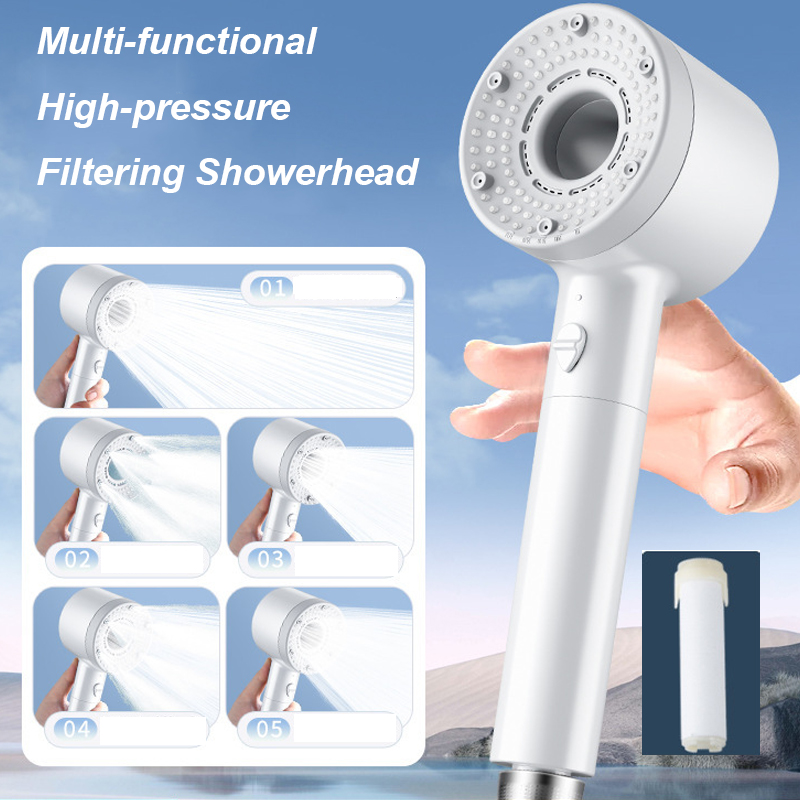 Upgrade 5 Modes Shower Head Hi - đánh giá và giá Home Bathroom Upgrades