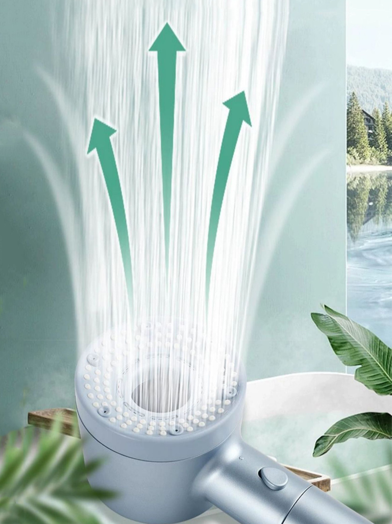 Upgrade 5 Modes Shower Head Hi - đánh giá và giá Home Bathroom Upgrades