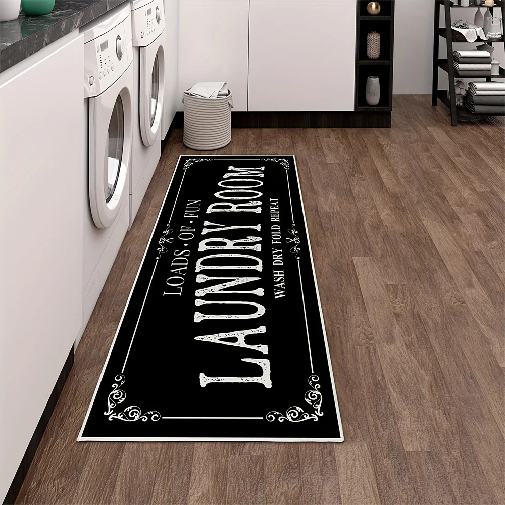 Laundry Room Rug Runner Non Sl - đánh giá và giá Zara Home Bathroom Accessories