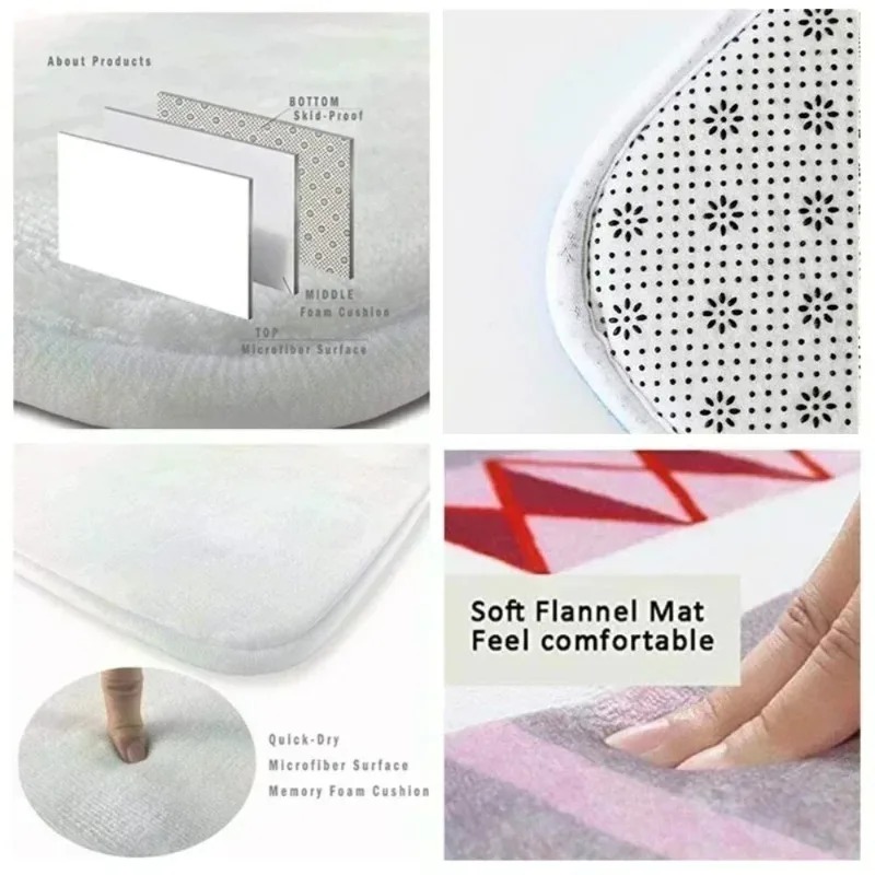 Round Rug and Deep Stunning Op - đánh giá và giá Home Bathroom Trends
