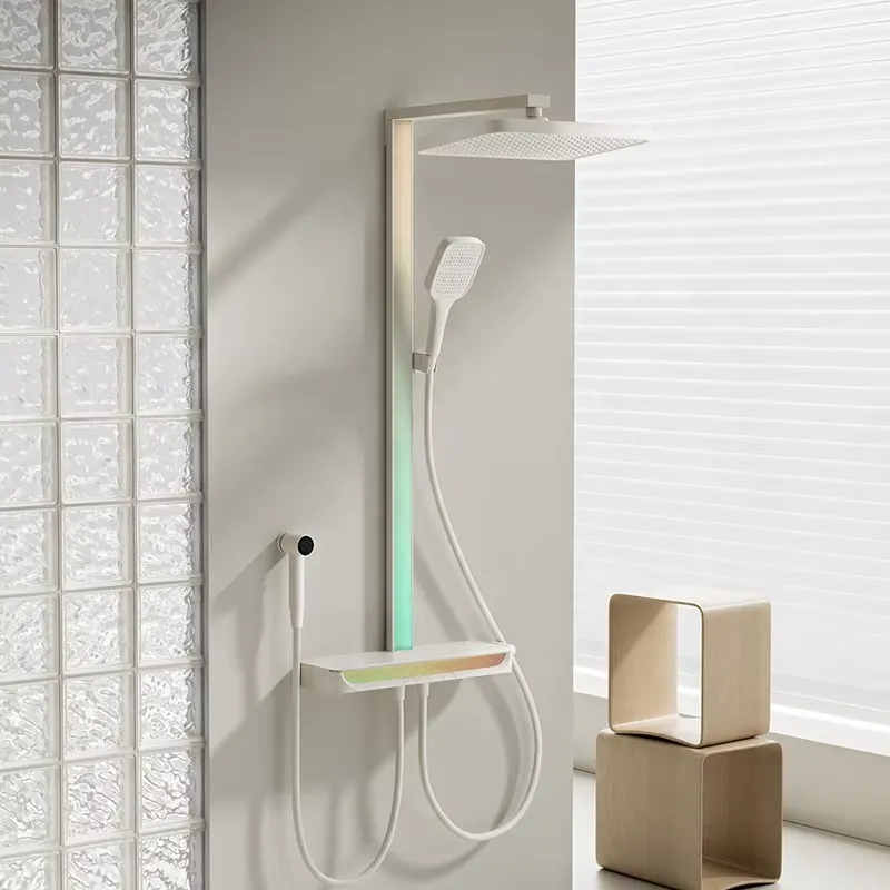 Brass Digital Waterfall Shower - đánh giá và giá Home Bath
