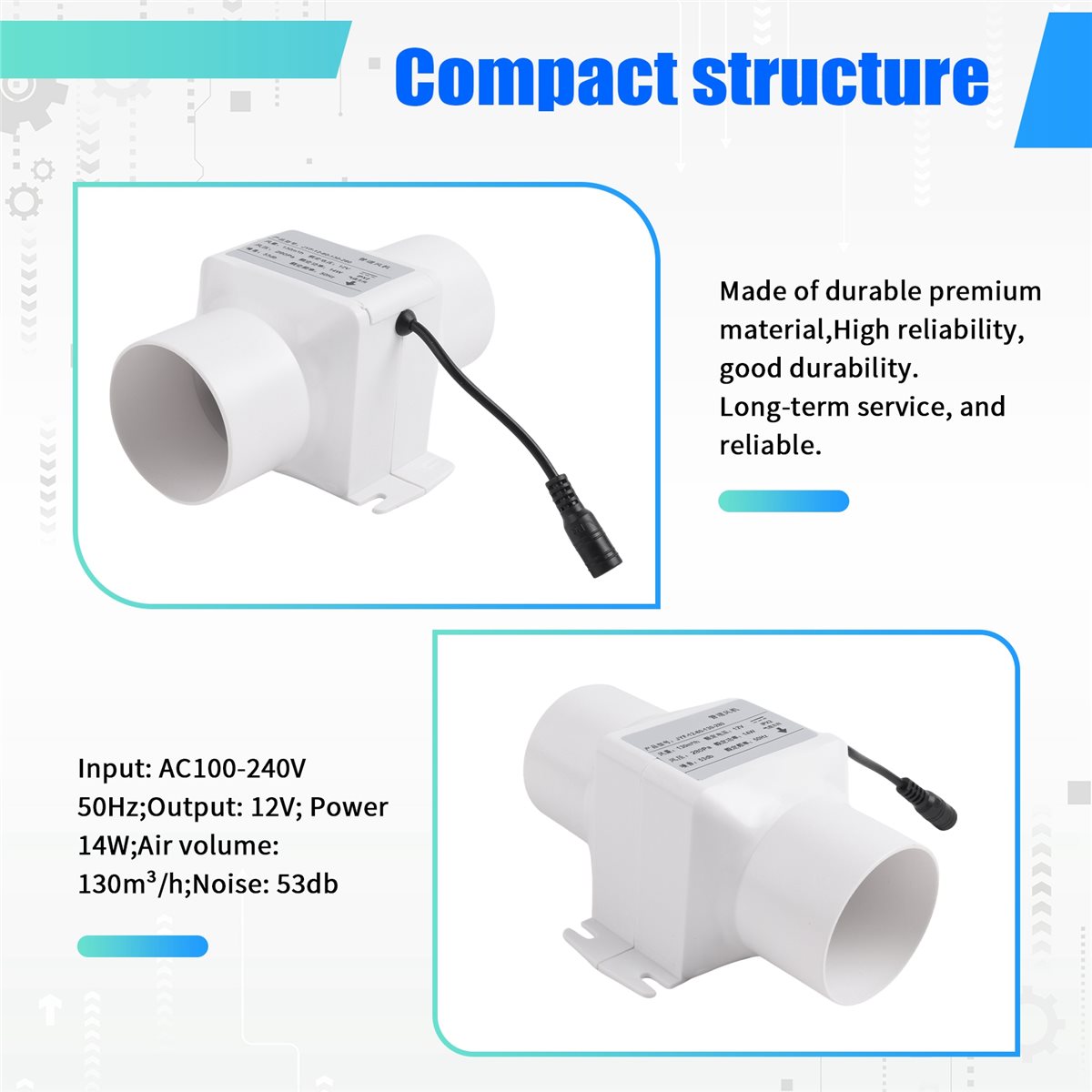 DT81 60mm Extractor Fan Low No - đánh giá và giá Home Bathroom Extractor Fan