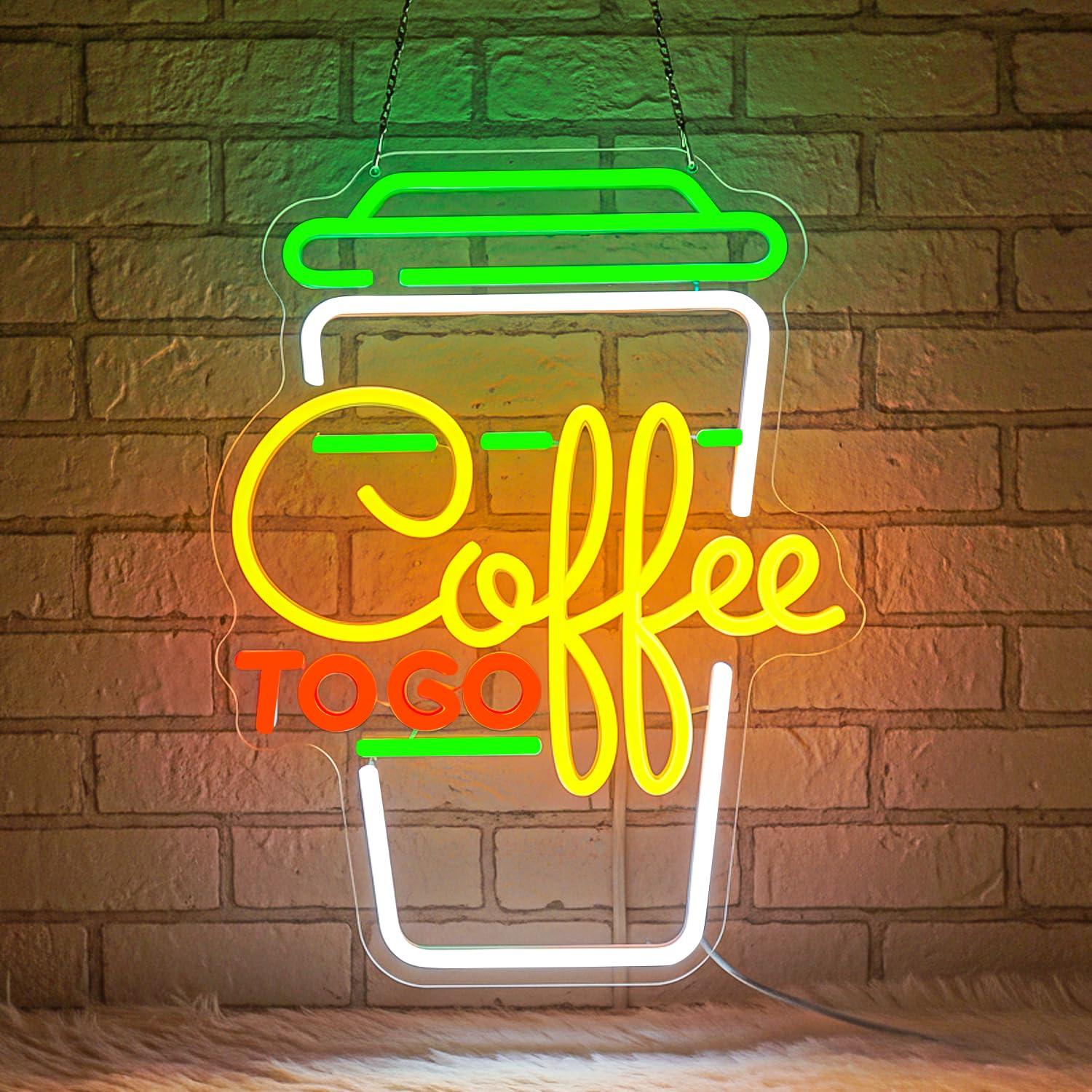 Coffee Neon Sign USB Dimmable  - đánh giá và giá Home Kitchen & Bathroom