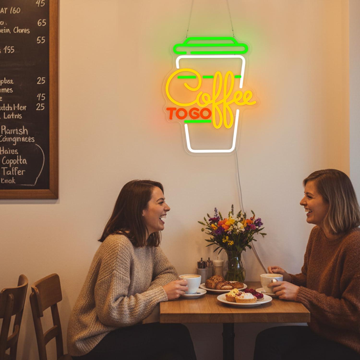 Coffee Neon Sign USB Dimmable  - đánh giá và giá Home Kitchen & Bathroom