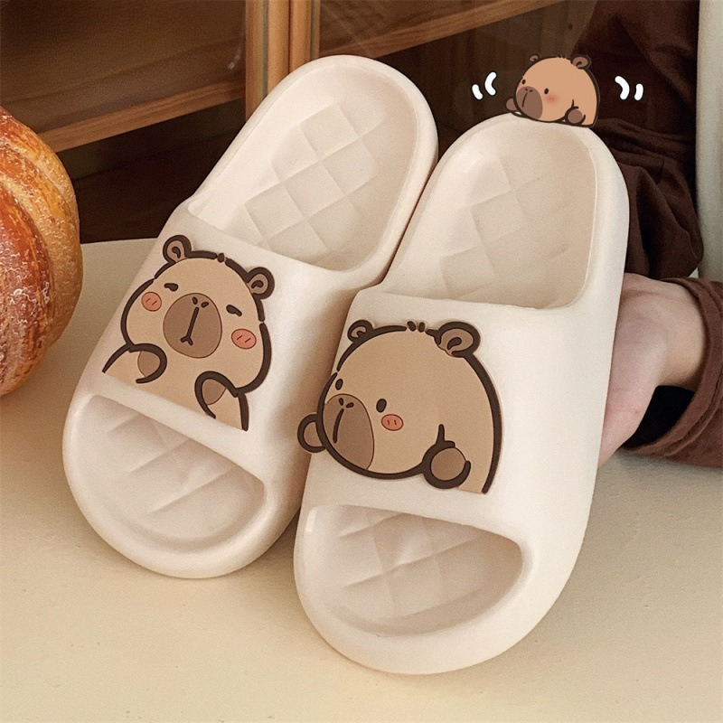 Women Slippers Cute Capybara H - đánh giá và giá Your Home Bathroom