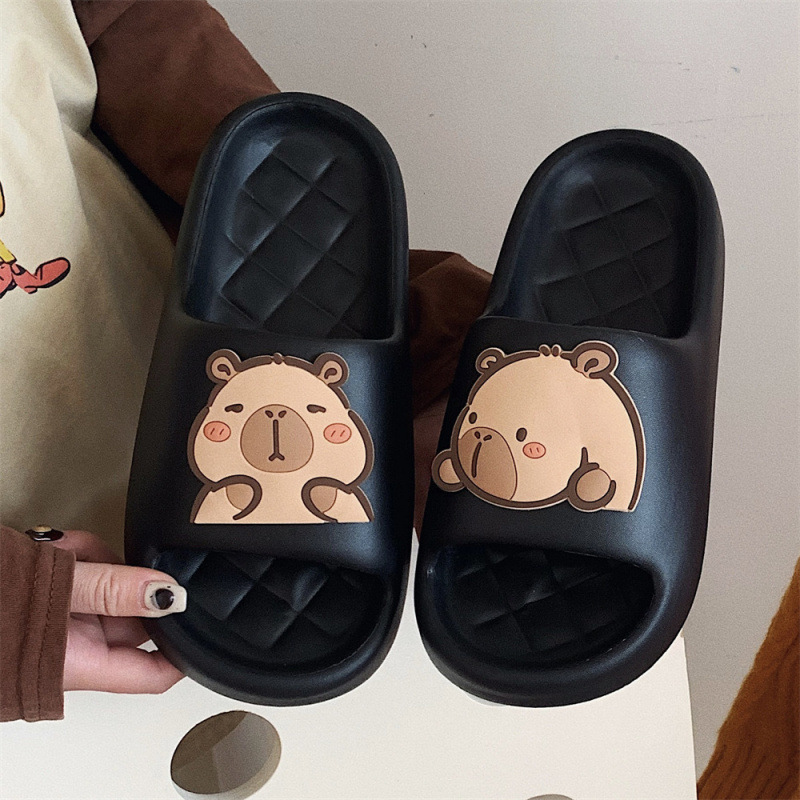 Women Slippers Cute Capybara H - đánh giá và giá Your Home Bathroom