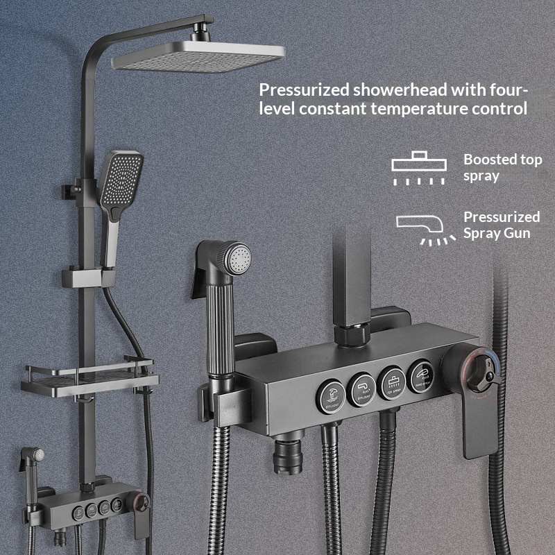 Stainless Steel Shower Set Ant - đánh giá và giá Home Bath