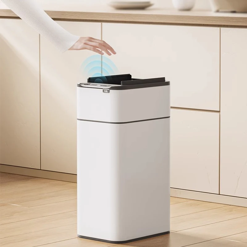 Smart Trash Can with lid 15L/2 - đánh giá và giá Home Kitchen & Bathroom
