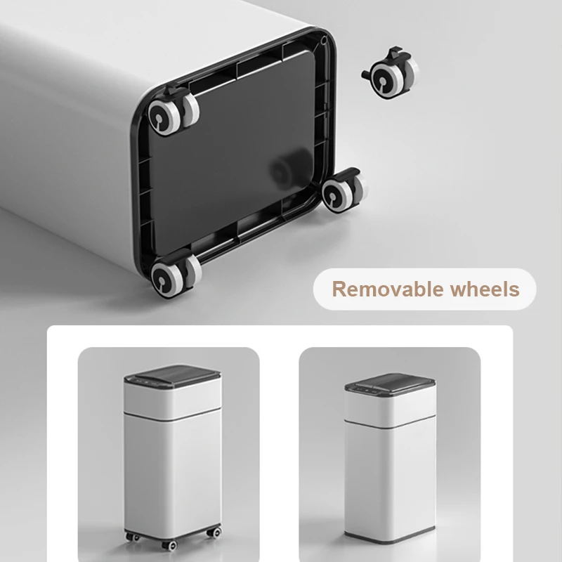 Smart Trash Can with lid 15L/2 - đánh giá và giá Home Kitchen & Bathroom