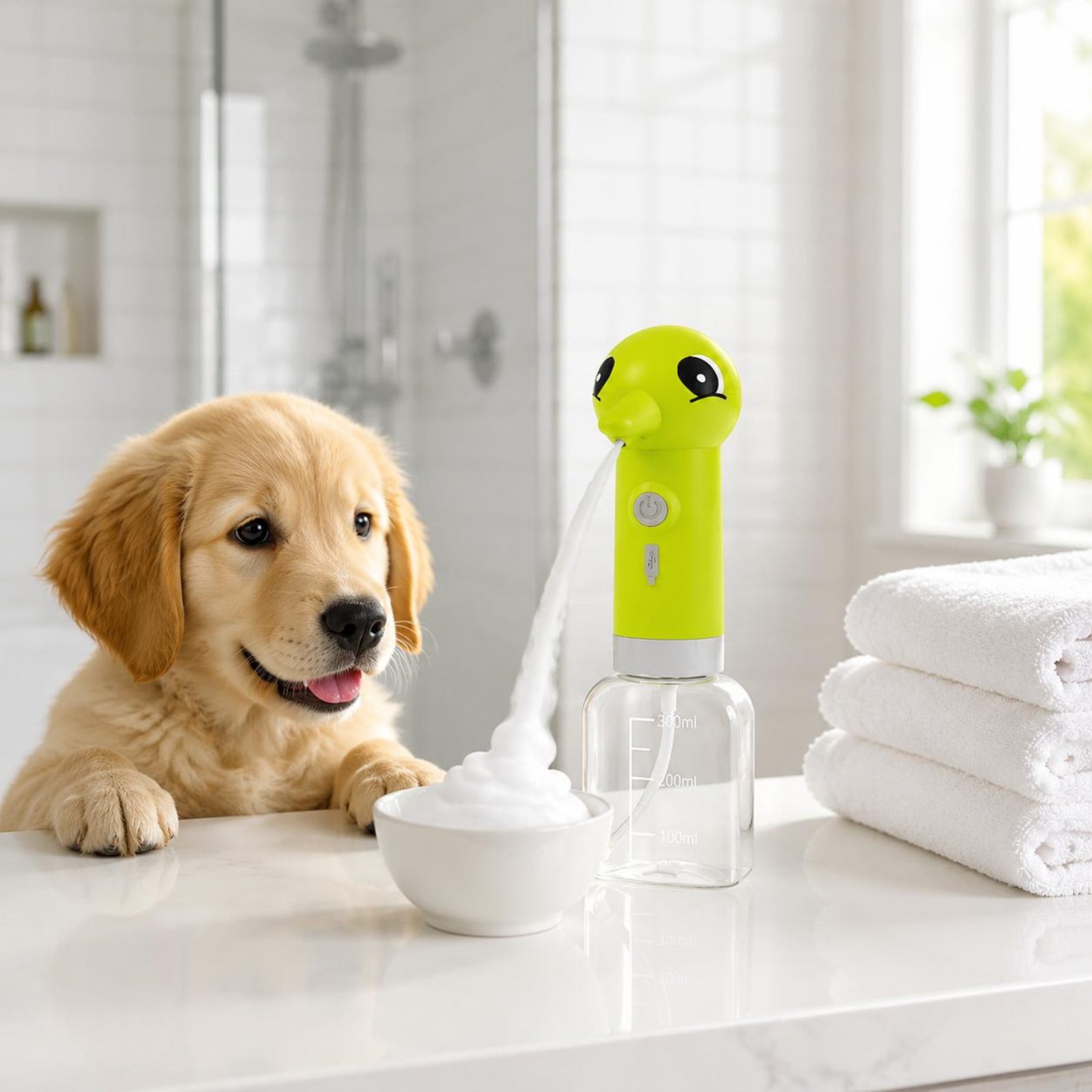 Pet Bath Foam Dispenser Easy t - đánh giá và giá Home Bath