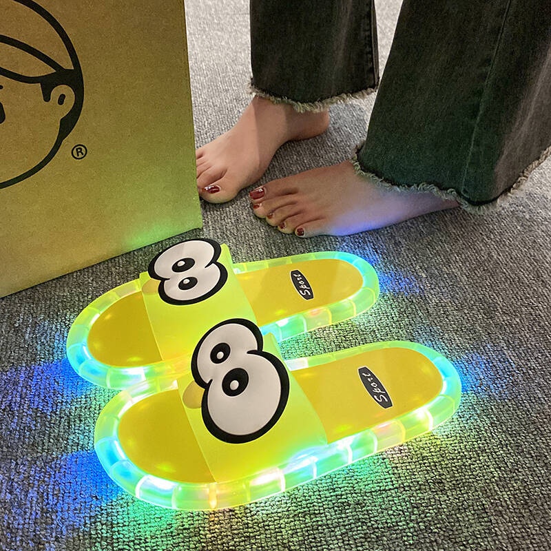 Funny Big Eyes Luminous Slide  - đánh giá và giá Home Bath