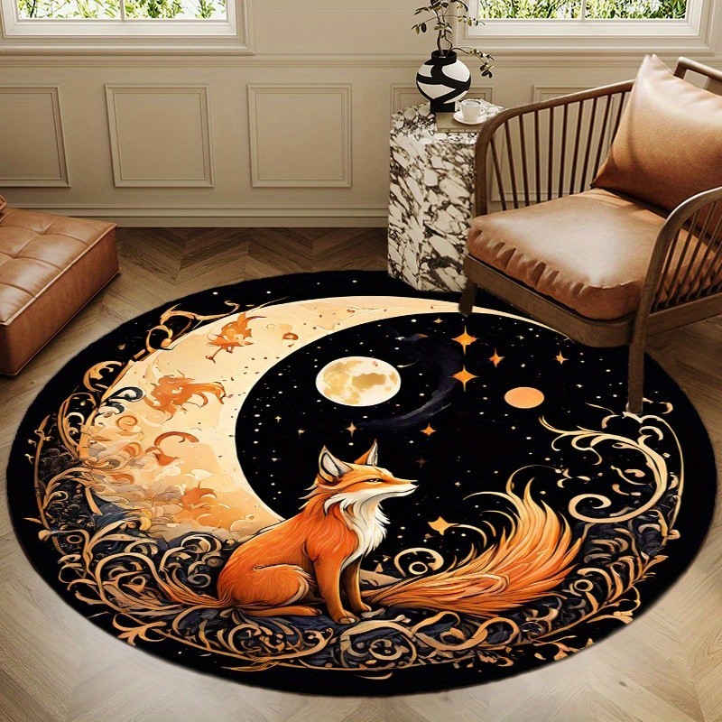 Round Blue Dragon Rug Fantasy  - đánh giá và giá Home Bathroom Trends