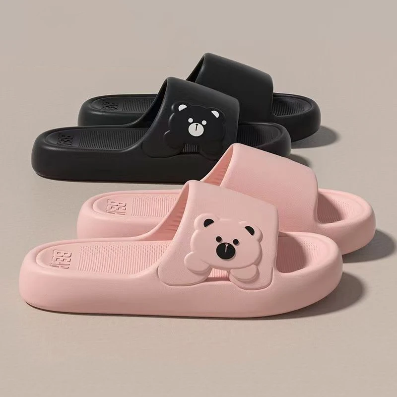 Slippers Bathroom Cartoon Bear - đánh giá và giá Home Bath